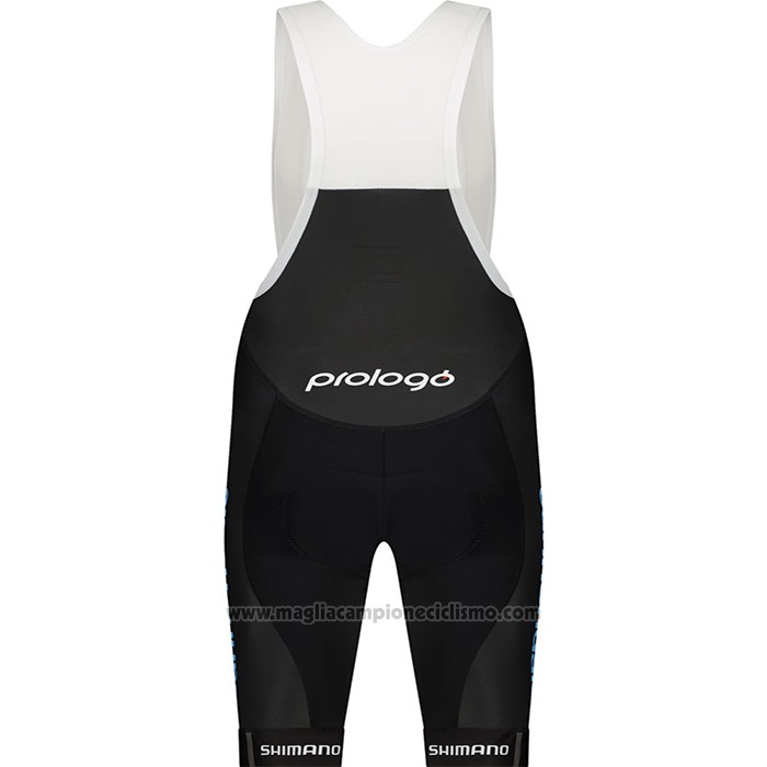 2021 Abbigliamento Ciclismo Cannondale Azzurro Nero Manica Corta e Salopette